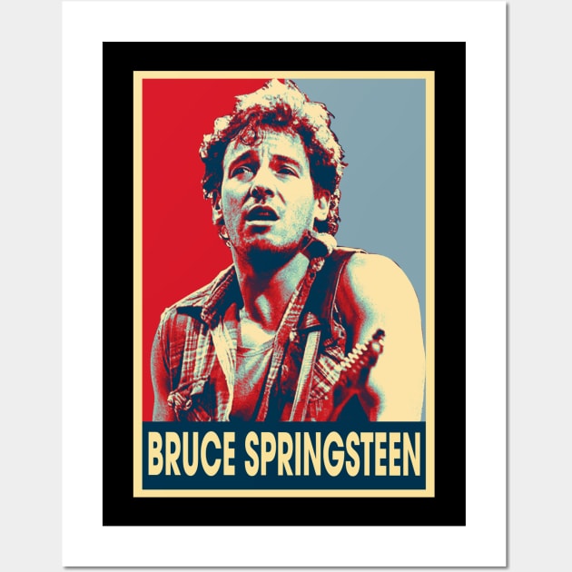 Springsteen's Born in the USA Tour Wall Art by WalkTogether